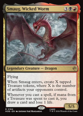 Smaug, Wicked Worm (Foil)