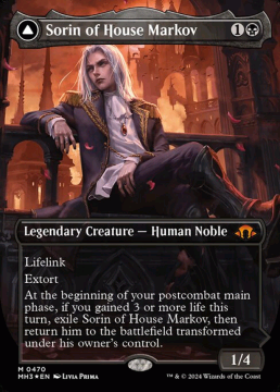 Sorin of House Markov // Sorin, Ravenous Neonate (Foil)