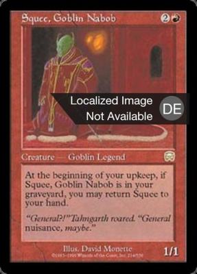 Squee, Goblin-Nabob
