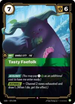 Tasty Faefolk (Foil)
