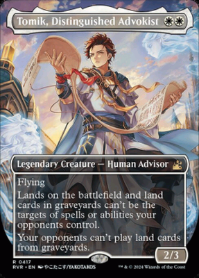Tomik, Distinguished Advokist (Foil)