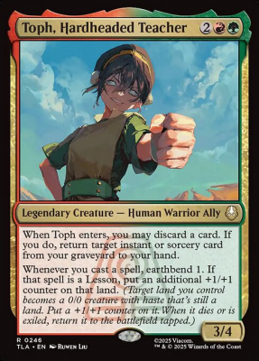 Toph, Hardheaded Teacher (Foil)