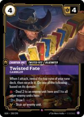 Twisted Fate, Gambler (Foil)