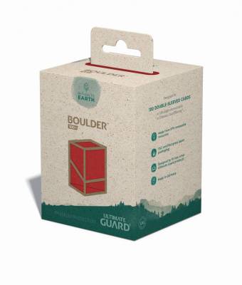 Ultimate Guard Boulder Deck Case 100+ Return to Earth Red