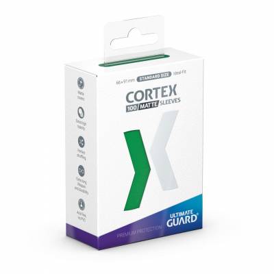 Ultimate Guard Cortex Sleeves Standardgröße Matt Grün (100)