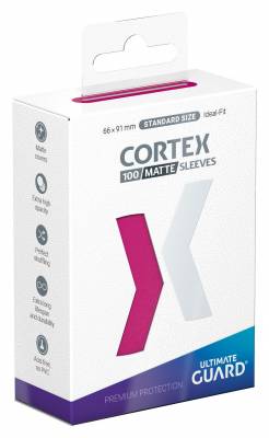 Ultimate Guard Cortex Sleeves Standardgröße Pink Matt (100)