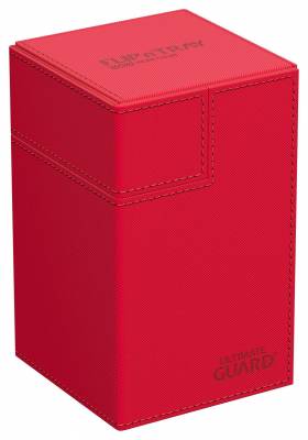 Ultimate Guard Flip´n´Tray Deck Case 100+ Standardgröße XenoSkin Monocolor Rot
