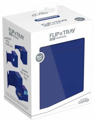 Ultimate Guard Flip`n`Tray 133+ XenoSkin Monocolor Blue