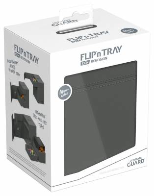 Ultimate Guard Flip`n`Tray 133+ XenoSkin Monocolor Grey