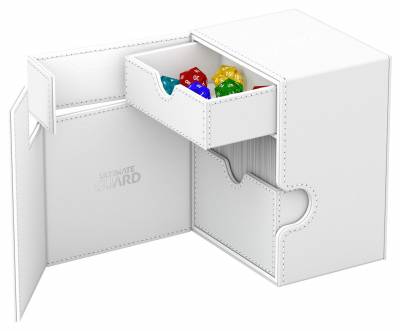 Ultimate Guard Flip`n`Tray 133+ XenoSkin Monocolor Weiß