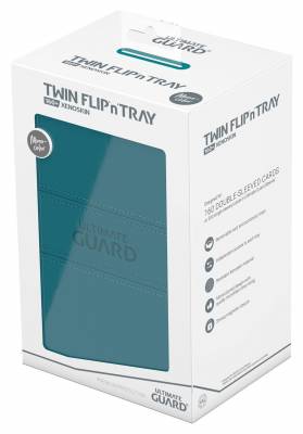 Ultimate Guard Twin Flip`n`Tray 160+ XenoSkin Monocolor Petrol