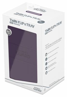 Ultimate Guard Twin Flip`n`Tray 160+ XenoSkin Monocolor Purple
