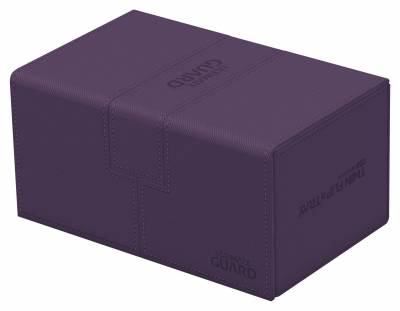 Ultimate Guard Twin Flip`n`Tray 160+ XenoSkin Monocolor Purple