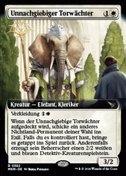 Unnachgiebiger Torwächter