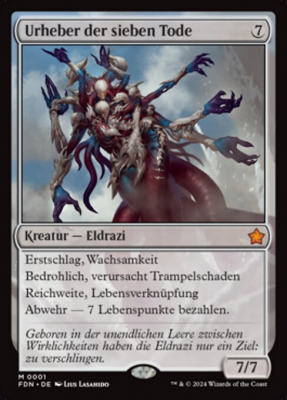 Urheber der sieben Tode (Foil)