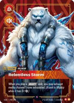 Volibear, Relentless Storm (Foil)