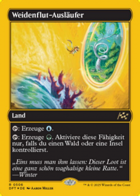 Weidenflut-Ausläufer (Foil)