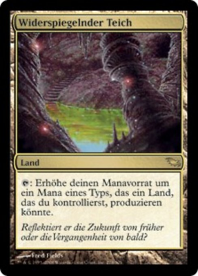 Widerspiegelnder Teich