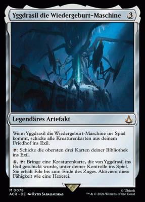 Yggdrasil die Wiedergeburt-Maschine (Foil)
