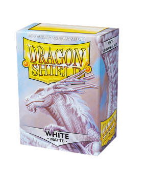 Dragon Shield Standardgröße  - White Matte 100