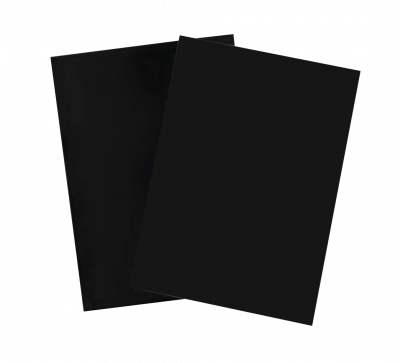 Preview: TORSO - 100 Matte DUAL Sleeves - Black
