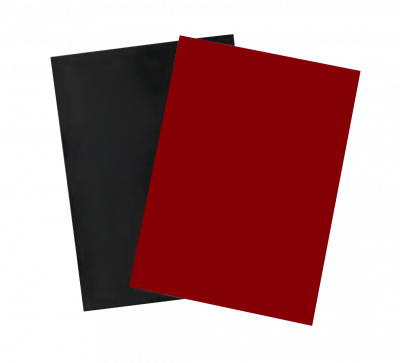Preview: TORSO - 100 Matte DUAL Sleeves - Fury Red