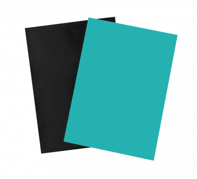 Preview: TORSO - 100 Matte DUAL Sleeves - Glacier Blue