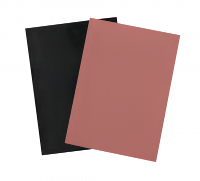 Preview: TORSO - 100 Matte DUAL Sleeves - Peach Pink