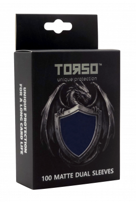 TORSO - 100 Matte DUAL Sleeves - Truth Golden