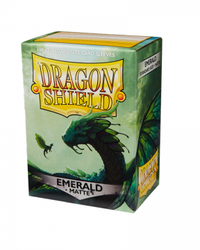 Dragon Shield Standardgröße  - Emerald  Matte 100