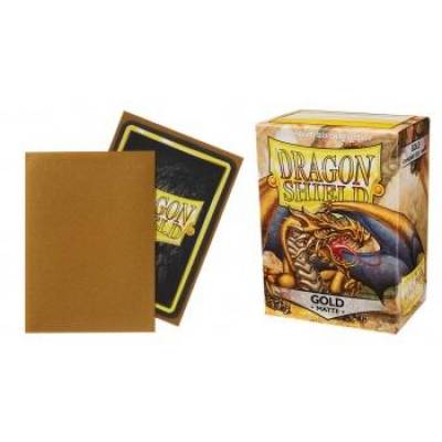 Dragon Shield Card Sleeves - Matte Gold 100