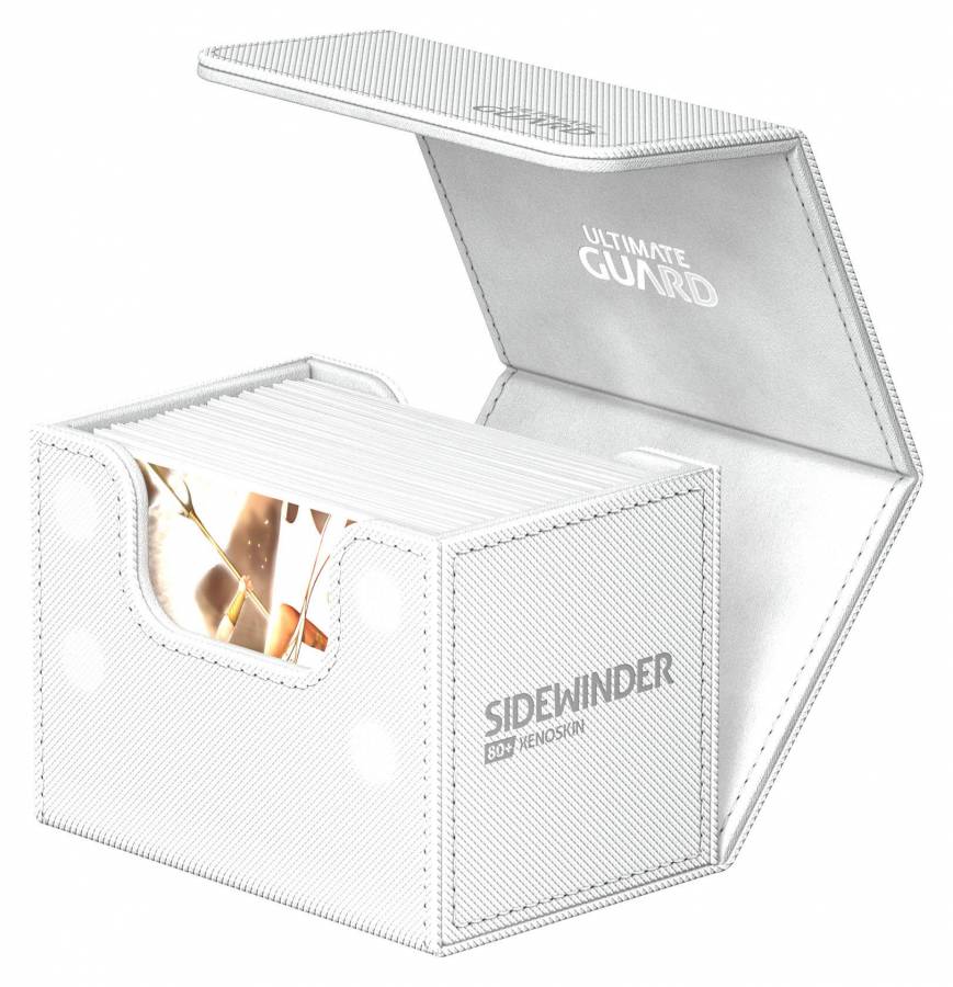 Ultimate Guard Sidewinder 100+ XenoSkin Monocolor Weiß