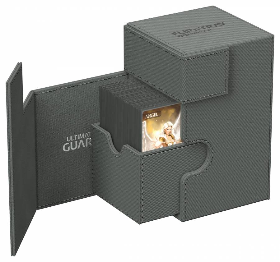 Ultimate Guard Flip´n´Tray Deck Case 100+ Standardgröße XenoSkin Monocolor Grau