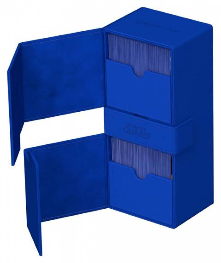 Ultimate Guard Twin Flip`n`Tray 266+ Xenoskin Blau