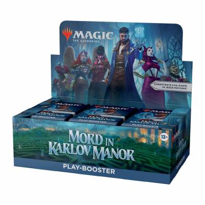 Mord in Karlov Manor Play Booster Display - Deutsch