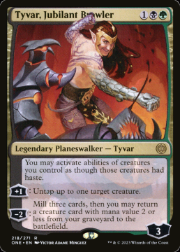 Tyvar, Jubilant Brawler (Foil)