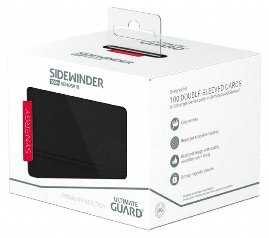 Ultimate Guard Sidewinder 100+ XenoSkin SYNERGY Schwarz/Rot
