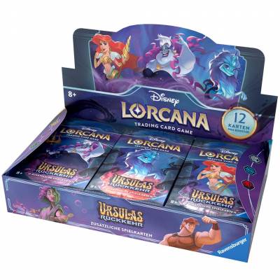 Disney Lorcana: Ursulas Rückkehr - Booster Display (24 Packs) - EN