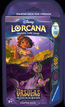 Disney Lorcana: Ursulas Rückkehr - Bernstein & Amethyst Starter Deck