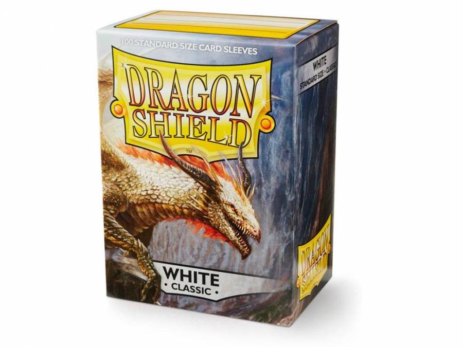 Dragon Shield Standardgröße  - White 100 Classic