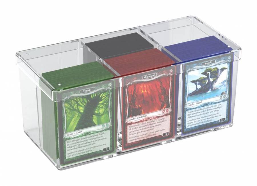 Ultimate Guard Twin Flip`n`Tray 160+ XenoSkin Monocolor Grau