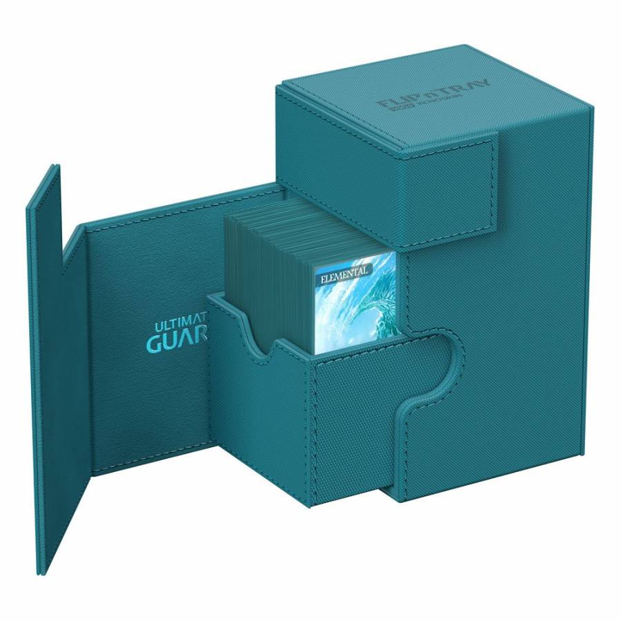 Ultimate Guard Flip´n´Tray Deck Case 100+ Standardgröße XenoSkin Monocolor Petrolblau