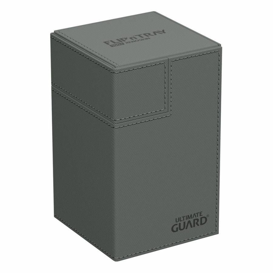 Ultimate Guard Flip´n´Tray Deck Case 100+ Standardgröße XenoSkin Monocolor Grau