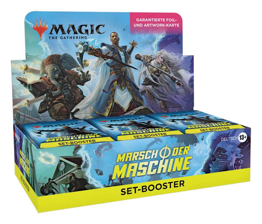 Marsch der Maschine Set Booster Display - Englisch