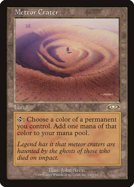 Meteor Crater (Foil)