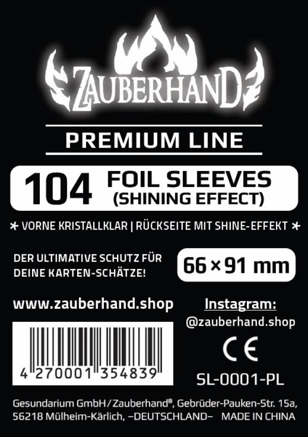 Zauberhand® Premium Line Foil Hüllen