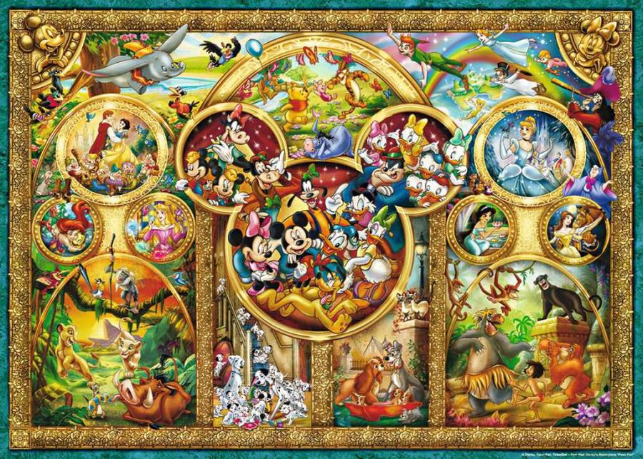 Die schönsten Disney Themen -1000 Teile