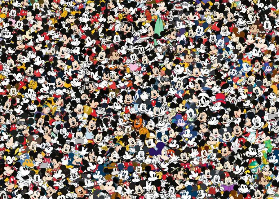 Challenge Mickey -1000 Teile Challenge Mickey -1000 Teile