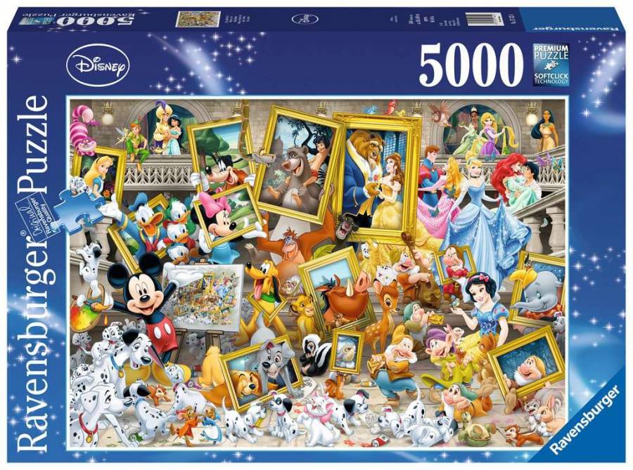 Micky als Künstler -5000 Teile