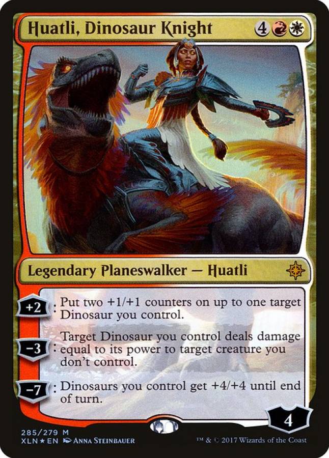 Huatli, Saurierkriegerin (Foil)